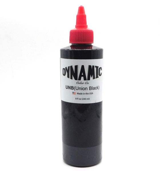 Dynamic - Union Black Tattoofarbe 240 ml.